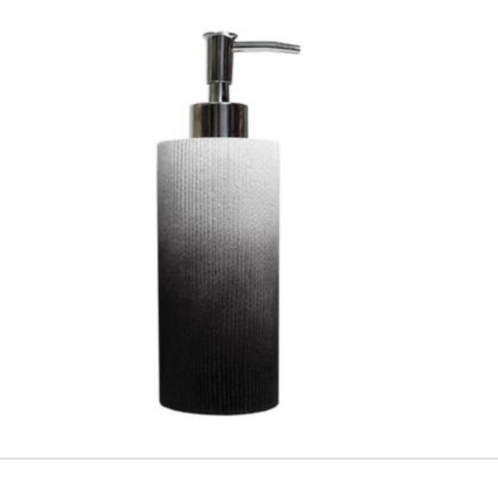 Urbana Bath Accessory Collection Poly Resin Bathroom Lotion/Soap Dispenser